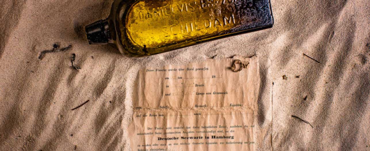 WORLD’S OLDEST MESSAGE IN A BOTTLE FOUND NEAR LANCELIN