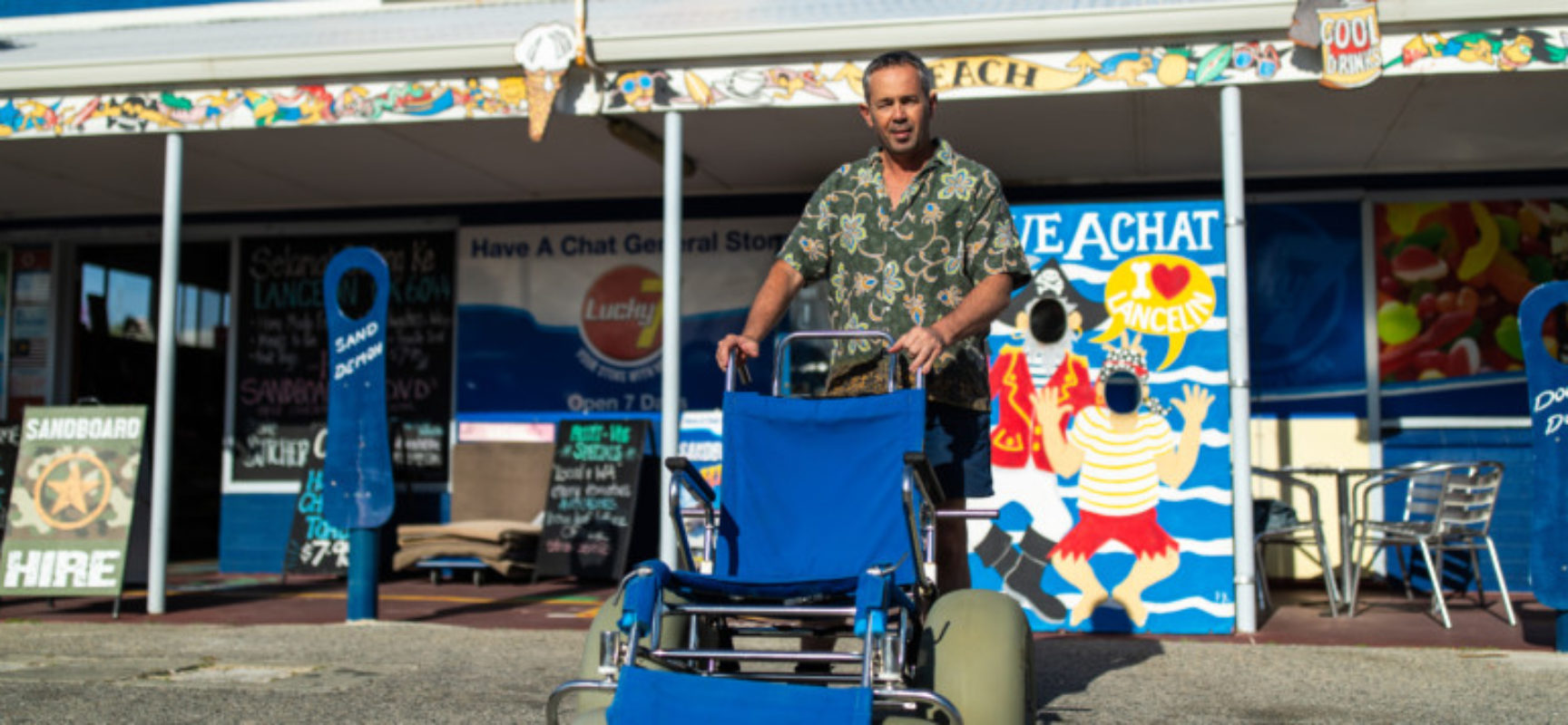 BEACH ACCESS WHEELCHAIR