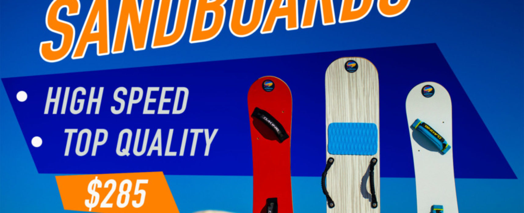 OWN YOUR OWN TOP QUALITY SANDBOARD